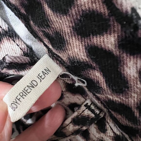 Rag and Bone snow leopard boyfriend jeans size 26 - Picture 7 of 10